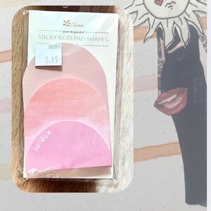 🎉 🆕 Erin Condren pink pastel office student sticky notes